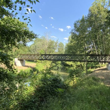 Vue générale de la passerelle